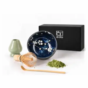 JAPANESE MATCHA GIFT SET- BLUE SAKURA