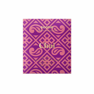 GOODIO Organic Raw Stone Ground 50% Dark Chocolate CHAI