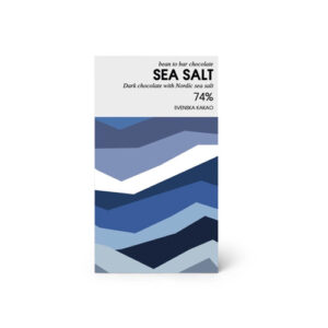 SVENSKA KAKAO 74% Sea Salt Dark Chocolate Bean To Bar