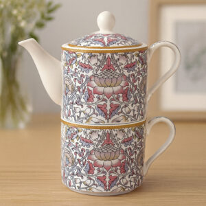 WILLIAM MORRIS TEA FOR ONE SET- FLORAL