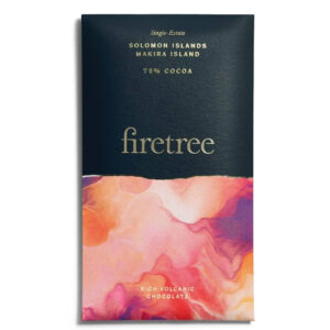 FIRETREE 75% COCOA DARK CHOCOLATE/ SOLOMON ISLANDS MAKIRA