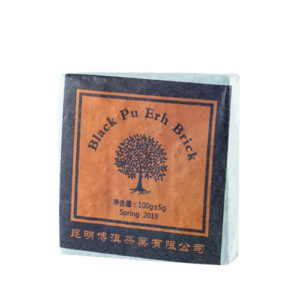 BLACK PU ERH BRICK, 100G, 2019