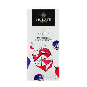MULATE PREMIUM RASPBERRY BLACK CURRANT MILK CHOCOLATE