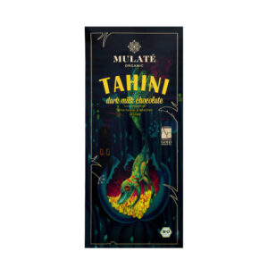 MULATE ORGANIC DARK MILK CHOCOLATE WITH TAHINI