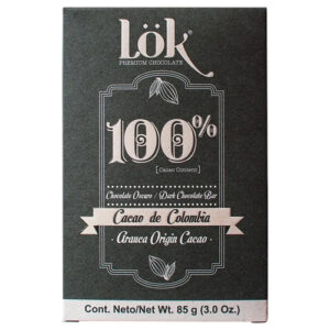 LÖK BEAN TO BAR 100% DARK CHOCOLATE