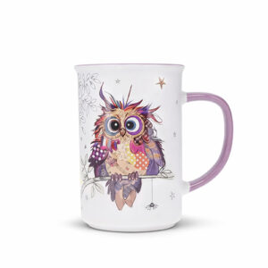 KIUB MUG CRAZY OWL, 360ML