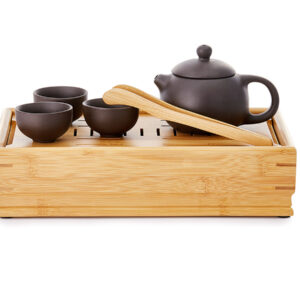 CHINA ZISHA CLAY TEA SET ZHONG