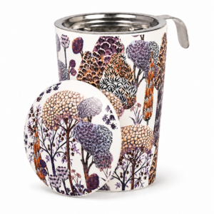 PORCELAIN TEA MUG WITH STRAINER- PATAGONIA