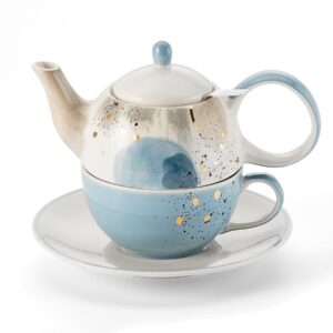 CERAMIC TEA FOR ONE SET BELLE