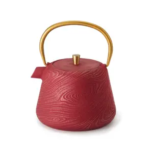 CAST IRON TEAPOT WITH STRAINER/ LIHUA, 1L
