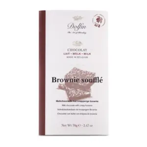 DOLFIN MILK CHOCOLATE WITH PUFFED BROWNY