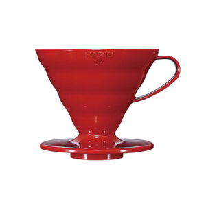 HARIO V60-02 CERAMIC DRIPPER/ RED