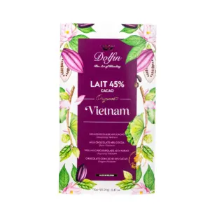 DOLFIN SINGLE ORIGIN 45% MILK CHOCOLATE VIETNAM