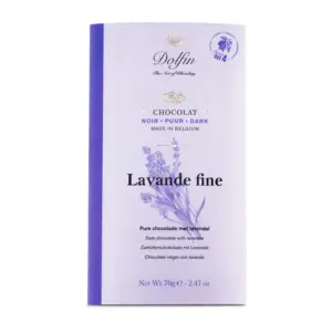 DOLFIN DARK CHOCOLATE WITH LAVENDER