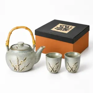 PORCELAIN TEA SET PUA IN GIFT BOX