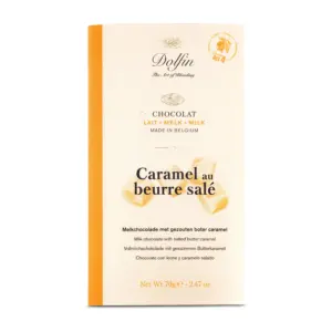 DOLFIN MILK CHOCOLATE WITH SALTED BUTTER CARAMEL
